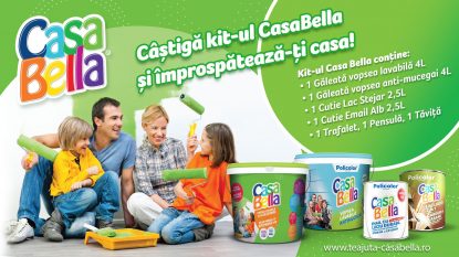 Câștigă bucurie pentru tine și casa ta, cu CasaBella la Europa FM