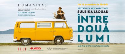 “Între două lumi” de Suleika Jaouad, bestseller New York Times și cartea de memorii a toamnei la Humanitas, de astăzi în librării
