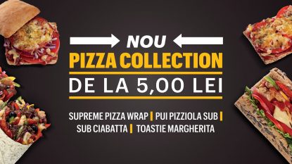 Oferă-ți o binemeritată pauză de răsfăț cu noua Pizza Collection de la Subway