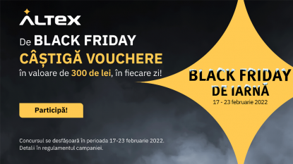 La Altex ai Black Friday de iarnă, ai dragoste la prima vedere 2022!