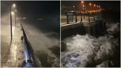 Olanda și Marea Britanie, lovite de furtuna Franklin. Sute de mii de locuințe au rămas fără electricitate | VIDEO