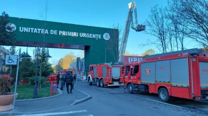 Incendiu la Spitalul Bagdasar-Arseni din Capitală | Nicio persoană rănită