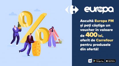 Pune preț pe răsfăț și câștigă cu Carrefour la Europa FM