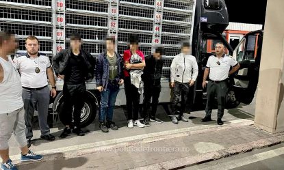 Șofer arestat pentru că ar fi ajutat 5 sirieni să treacă granița din Bulgaria în România