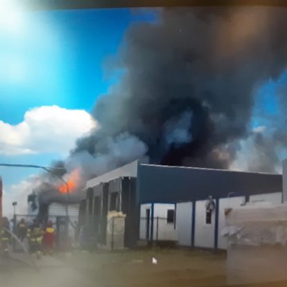 Incendiu la Therme | VIDEO