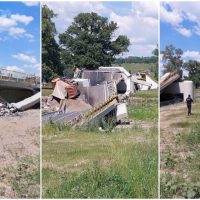 Pod Luțca prăbușit la Neamț