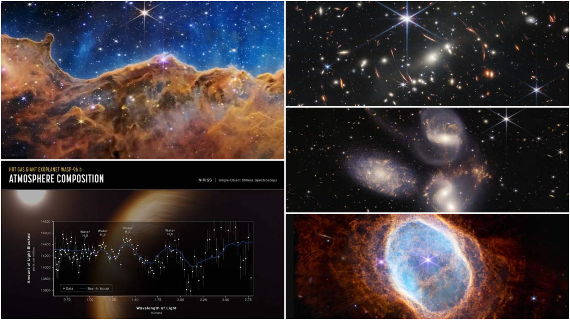 I found it Junior somewhat NASA prezintă primele imagini clare și în profunzime ale Universului,  realizate de telescopul James Webb. LIVE VIDEO
