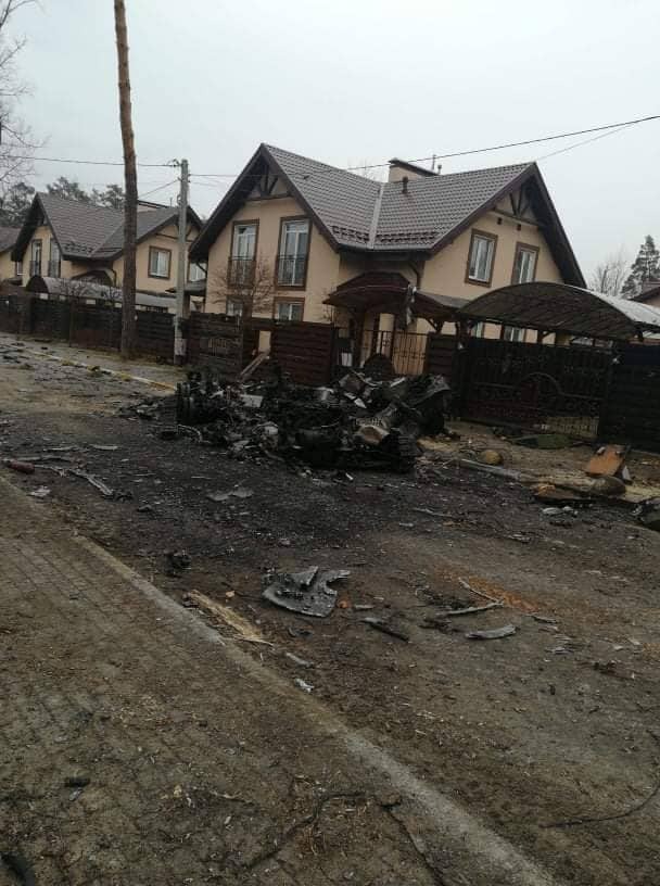 Distrugeri în Ucraina în războiul cu Rusia