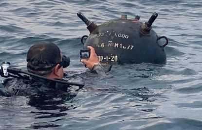 Constanța: O altă mină de război, descoperită în largul mării. O navă a fost trimisă pentru a distruge dispozitivul | AUDIO