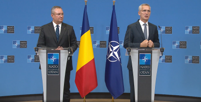Secretarul general al Alianței Nord-Atlantice: NATO este pregătit să apere România | VIDEO