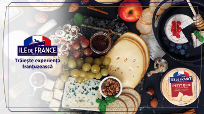 Europa FM & Ile de France te invită să descoperi brânzeturile franțuzești și poți câștiga premii inspirate pentru gusturi rafinate