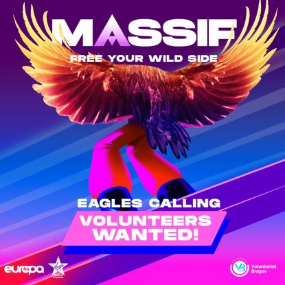 Tinerii din Brașov au șansa să petreacă trei zile cu unii dintre cei mai mari artiști internaționali. Încep înscrierile de voluntari pentu Massif