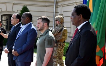 Președintele sud-african a sosit la Sankt Petersburg pentru o întrevedere cu Vladimir Putin