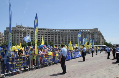 Federația Solidaritatea Sanitară continuă protestele, nemulțumită de ordonanța privind majorările salariale pentru angajații din sănătate