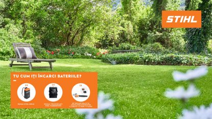 Cu STIHL, ești pregătit pentru orice provocare, în grădină… sau la radio!