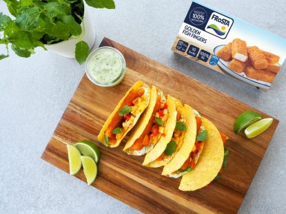 Coolinaria: Taco cu fish fingers FRoSTA Gold | VIDEO