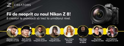 Nikon Romania anunță lansarea campaniei de promovare a Creatorilor Nikon Z 8 (P)
