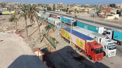 Război în Orientul Mijlociu, Ziua 11: Sute de camioane cu provizii pentru locuitorii din Gaza se îndreaptă spre graniță | VIDEO