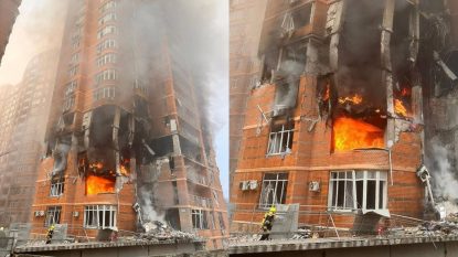 Cel puțin 18 morți în urma celui mai mare atac al Rusiei asupra Ucrainei de la începutul războiului. „Pământul s-a cutremurat” | VIDEO