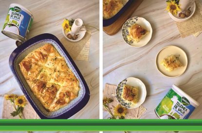 Coolinaria: Plăcintă creață cu TELEMEA DE VACĂ DELACO și mărar | VIDEO