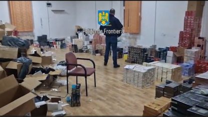 Parfumuri posibil contrafăcute, în valoare de 1,5 milioane de euro, confiscate de polițiștii de frontieră la punctul de trecere Negru Vodă | VIDEO