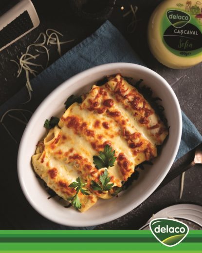 Coolinaria: Clătite cu ciuperci și cașcaval Delaco la cuptor | VIDEO