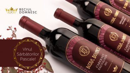 Câștigă baxuri de vin de la Beciul Domnesc, vinul sărbătorilor pascale