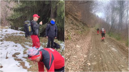 Ucrainean rătăcit de 3 zile în Munții Maramureșului, recuperat de salvamontiști. Apelul la 112 a venit de la soția bărbatului | AUDIO | VIDEO