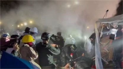 SUA: Zeci de arestări în campusul UCLA. Poliția a dispersat studenții care au protestat împotriva războiului din Gaza | AUDIO