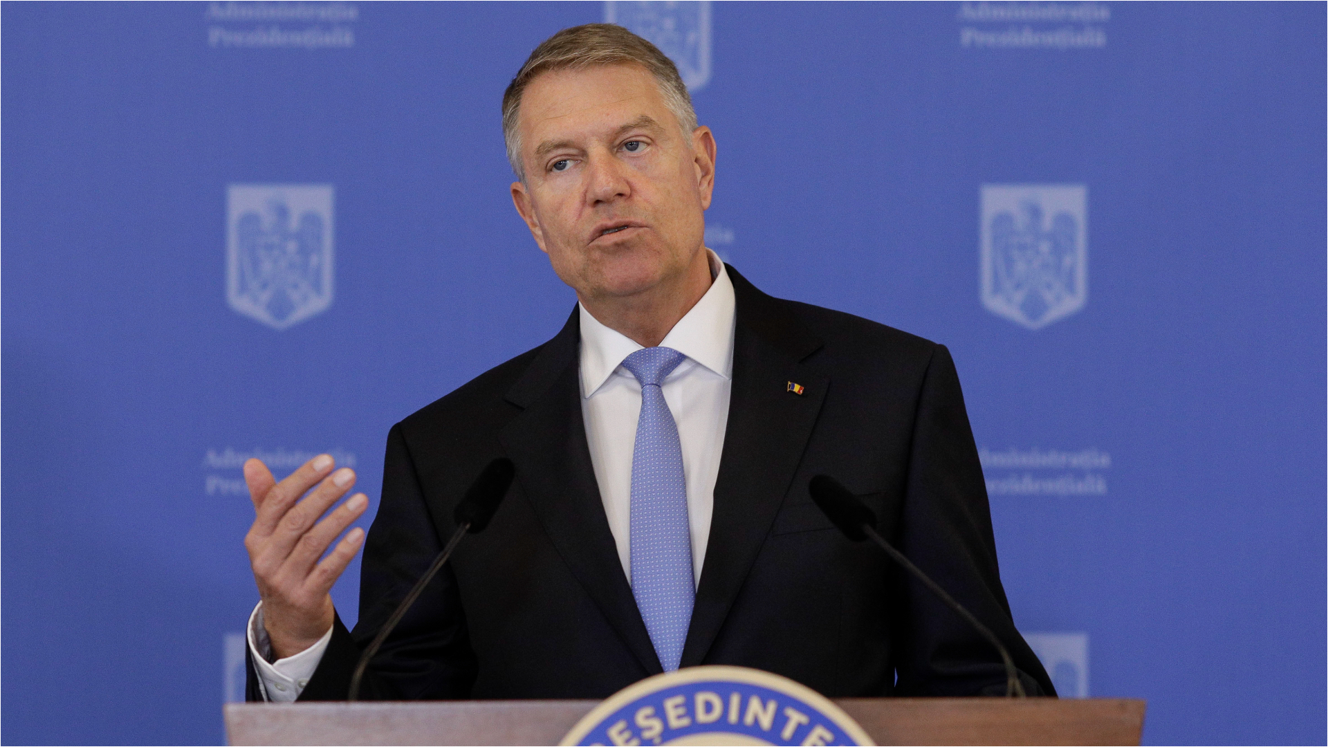 Klaus Iohannis, președintele României, după vot „Vă invit pe toți să