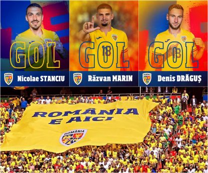 Cum a titrat presa externă victoria României în meciul cu Ucraina de pe Allianz Arena din Munchen. The Guardian: „O prestație fantastică a României” | GALERIE FOTO