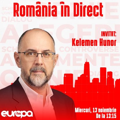 România în Direct: Kelemen Hunor, Cap la Cap cu Cristian Tudor Popescu | VIDEO