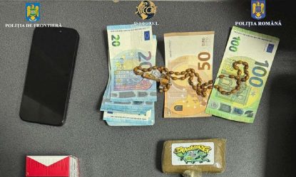 Căutat pentru crimă în Germania, prins în România, cu droguri în bagaj