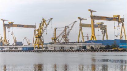240 de angajați ai șantierului Damen Mangalia, aflat în insolvență, au fost concediați. Ce le-a spus ministrul Economiei navaliștilor după ce, la începutul lunii, a dat asigurări că ar fi găsit investitori | AUDIO 