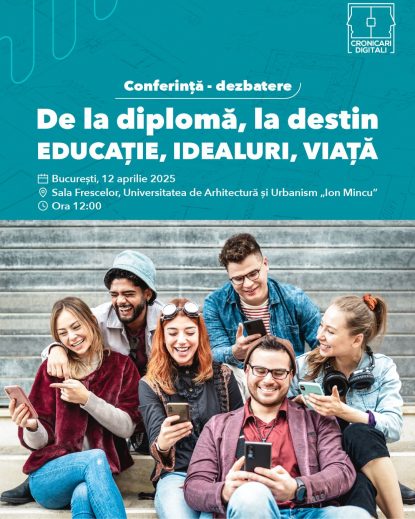 De la Diplomă, la Destin. 10 personalități își spun povestea de viață,  alături de propria rețeta în carieră