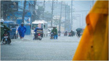 Alert&#259; meteorologic&#259; &icirc;n Vietnam. Sute de mii de oameni au fost evacua&#539;i &icirc;nainte ca taifunul Kajiki s&#259; loveasc&#259; &#539;&#259;rmul. Risc de viituri pentru 400 de comune