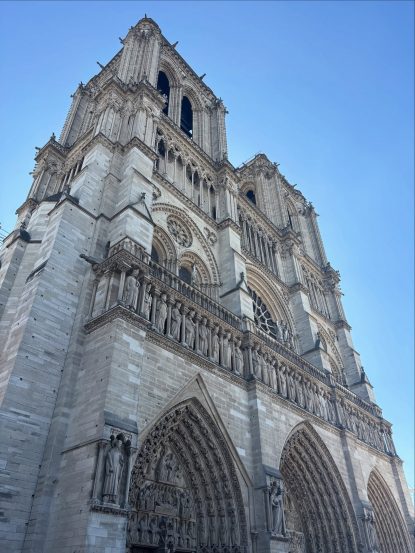Turnurile catedralei Notre-Dame din Paris vor fi din nou accesibile pentru vizitatori de sâmbătă | GALERIE FOTO