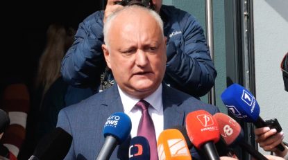 Liderul Blocului Patriotic din Republica Moldova, Igor Dodon: „Maia Sandu a dat de înțeles că este gata să anuleze alegerile”