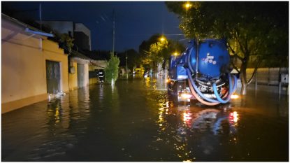 Constanța: Ciclonul Barbara, prognozat să se manifeste la intensitate maximă în cursul dimineții, după ce azi-noapte ploaia a inundat curți și a doborât copaci | AUDIO