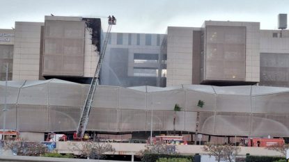 Spania: Incendiu puternic la spitalul Santa Lucia din Cartagena. Mai mul&#539;i pacien&#539;i &#537;i angaja&#539;i au fost evacua&#539;i | VIDEO