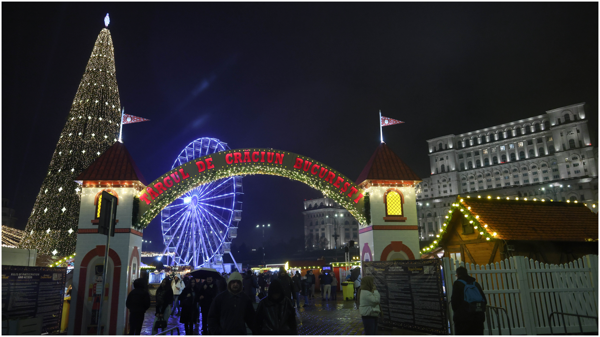 Trei târguri de Crăciun vor fi deschise anul acesta în București. Se vor închide mai devreme decât în alte orașe | AUDIO