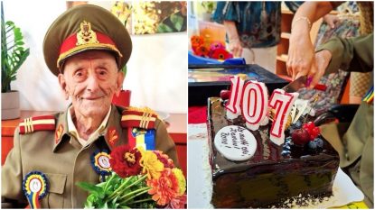 Veteran de război, decorat de preşedintele Nicuşor Dan cu Ordinul „Virtutea Militară” în grad de Cavaler
