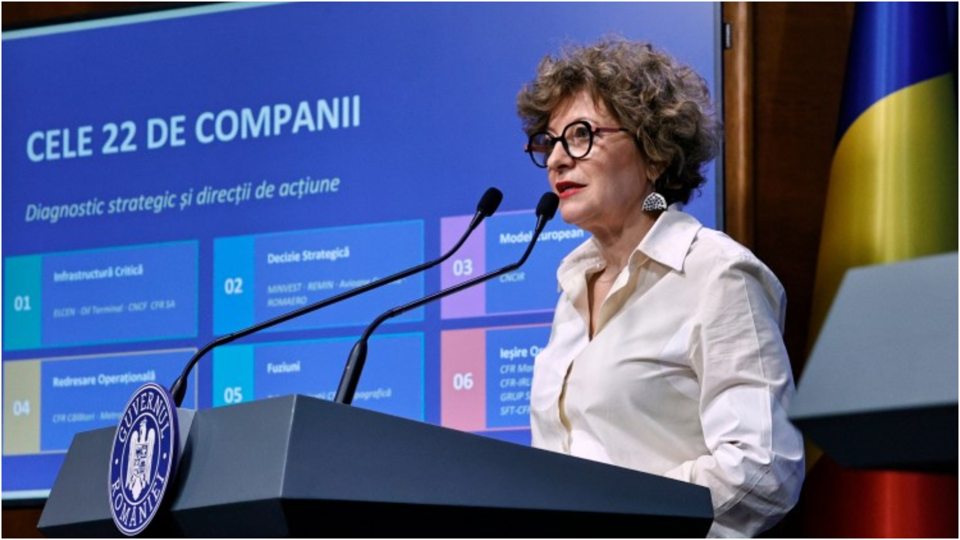 Oana Gheorghiu, despre listarea companiilor de stat: Subiectul a fost discutat inclusiv cu Marian Neacșu | AUDIO