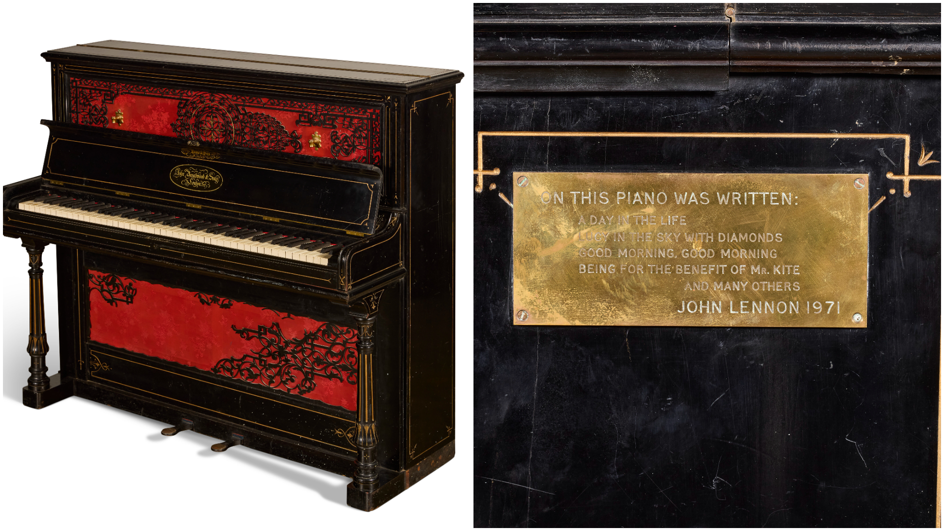 Pianul lui John Lennon, vândut cu 3,2 milioane de dolari: record pentru un obiect Beatles | AUDIO