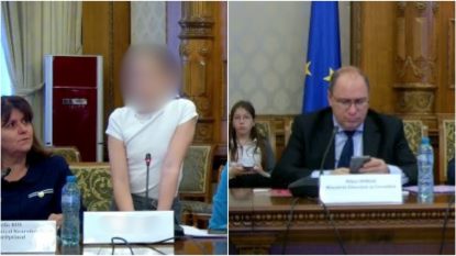 Discursul critic din Senat al unei eleve de clasa a V-a: „ne interziceți telefoanele, dar nu ne învățați să le folosim corect”. Ministrul Educației, cu ochii în telefon în timpul discursului | AUDIO