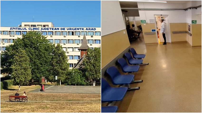 Greva de la Spitalul Județean Arad continuă. Operațiile neurgente rămân amânate, iar sindicaliștii pregătesc un protest în București | AUDIO