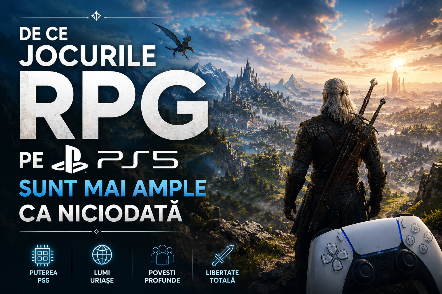 De ce jocurile RPG pe PS5 sunt mai ample ca niciodată (P)