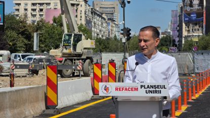 Daniel Băluță: Se ridică restricțiile în Piața Unirii